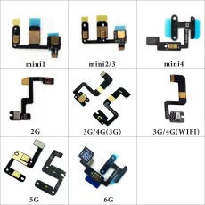 Microphones Inner MIC Flex Cable Ribbon Replacement Parts For iPad 5 6 air mini 4 2 3 4 mini 1 mini 2