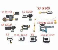 1pcs Ear Earpiece Speaker Flex Cable For Samsung Galaxy S1 S2 S3 S4 S6 S7 S8 S9 edge Note8 Note 9 Headphone Jack Audio Vibrator