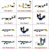 Mute Switch Volume Power Button ON OFF Ribbon Key Flex Cable Replacment Repair Parts for iPad Air mini