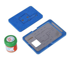 WYLIE B70 For iPhone X Middle-Level Motherboard Tin Plant Set Magnetic Fixed Plate Positioning Fixture Platform + Solder Paste