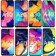 OED For Samsung Galaxy A20 A30S A31 A50 A70 A71 oled Display with Touch Screen Digitizer Assembly+Frame