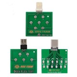 Micro USB Dock Flex Test Board for iPhone 6 7 8 And Android Phone U2 Battery Power Charging Dock Flex Easy Testing Tool