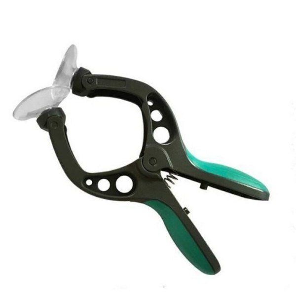 LCD Screen Opening Spring Pliers Suction Cup with 2 Suckers for Mobile Phone Screen Opening Repair Tool