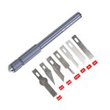 Professional Aluminum Alloy Handle With BSD Blade for Engraving And Glue Removal Motherboard Repair Hand Tools