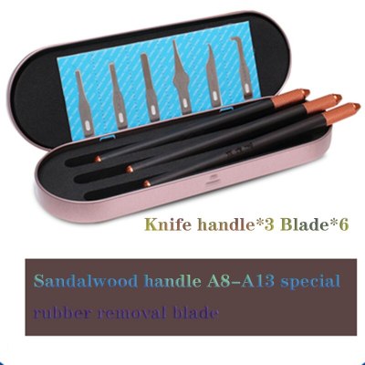 HHT G6 Professional blades 6pcs set for removing glue forA12 A11 A10 A9 A8 CPU, phone pad repairing tools