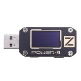 ipowerfix  POWER Z USB tester Type-c PD QC 3.0 2.0 Charger Voltage Current Ripple Dual Type-C KM001 Volt Meter Power Bank Detect