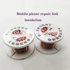 MA YUAN 0.01mm 0.02mm Insulated Copper Link Wire PCB Repair Jumper Wire for iPhone Motherboard PCB Welding Repair Tool
