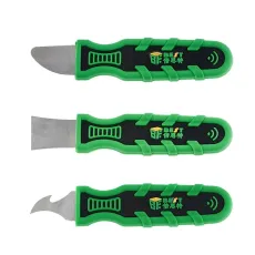 THE NEWEST BEST 3PCS/SET Phone Tablet Confortable handle Opening Tools Metal Spudger Set For iPhone iPad Samsung Smartphone PC