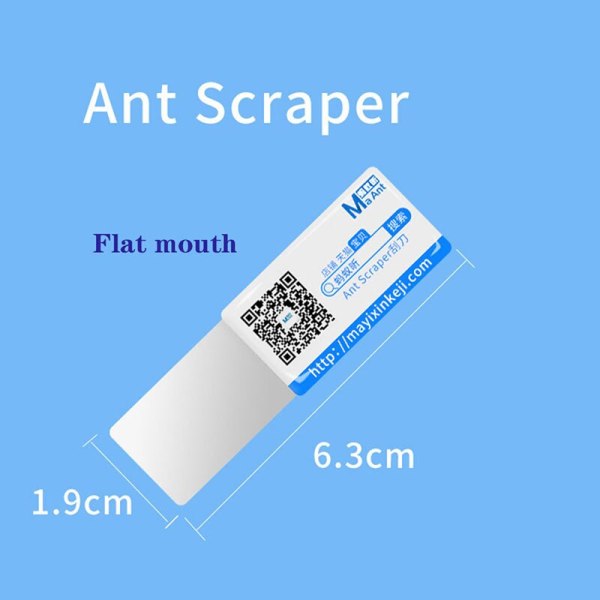 MA-Ant Scraper Knife Stainless Steel BGA Paver Thermal Grease Paste Open Repair Tool For Mobile Phone Electronic Broken Screen