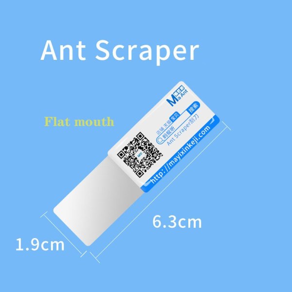 MA-Ant Scraper Knife Stainless Steel BGA Paver Thermal Grease Paste Open Repair Tool For Mobile Phone Electronic Broken Screen