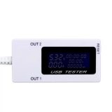 KWS-1705B Digital Multimeter LCD Micro USB Multi-function Detector Mini Voltage and Current Tester for Smart Phone Power Bank