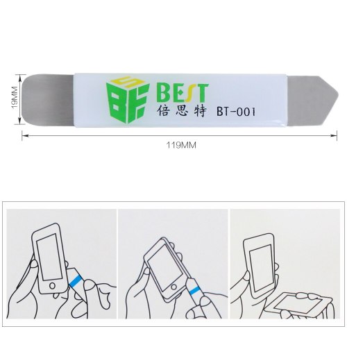 Stainless Steel Blade Soft Thin Pry Spudger Cell Phone Tablet Screen Battery Opening Tools for iPhone iPad Samsung Opener