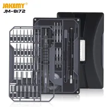 Jakemy JM-8172 Multifunction Screwdriver Repair Tool Set with S2 Magnetic Driver Bits for Home DIY Improvement for phone repair