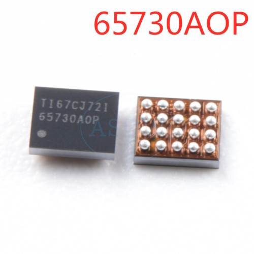 65730AOP 65730 For iPhone 5S/5C/6/6 plus U1501 6S/6SP U4000 7/7Plus U3703 LCD Display IC Chestnut chip 20 pins