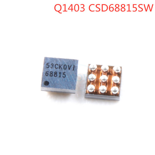 New Original Q1403 68815 For iPhone 6/ 6 plus CSD68815W15 USB charger 5S Q4 charging chip 9 pins power supply IC