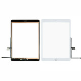 Touch Screen Glass Digitizer with Part Home Button, Camera Plate, Sticker for Apple iPad 2 3 4 5 ipad mini 2 3 4 ipad 2017