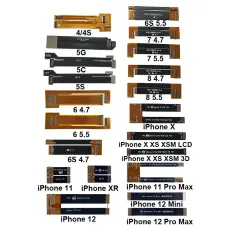 LCD screen Testing flex cable 3D Touch Screen& LCD Display Test Extended Flex Cable For iPhone 11 12 Pro X Xs Max XR 6S 7 8 8P Digitizer Tester Ribbon Cable