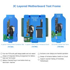 JC Logic Board Layed Testing Fixture  motherboard layered test stand  for iphone x xs motherboard repair tool