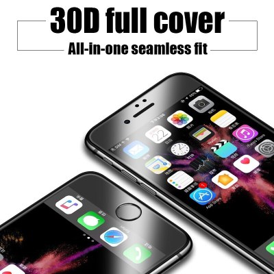 30D Full Coverage Cover Tempered Glass For iPhone SE 2020 7 8 6s 6 Plus X XS 11 Pro Max For iPhone XR Soft edge Screen Glass Film