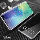 360 Double Sided Glass Case For Samsung S10e Magnetic Metal Cover on galaxy s 10 plus 10e Coque Bumper Back cases 10s 10plus