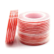 Mobile Phone Maintenance Double Sided Adhesive Tape Traceless Ultra-Thin Transparent Taterproof High Temperature Resistant Red