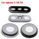 Rear Back Camera Glass Lens Ring Bezel Cover With Fram Holder For iPhone 6 6S 7 8 Plus 4.7  &5.5 X series