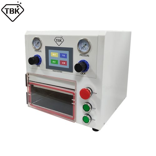 OCA Lamination Machine TBK108P Vacuum Laminating Machine For Fat Curved Straight Tablet LCD Repair Machine