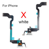 OEM Charging Port Dock Connector Flex Cable for iphone 7G 8G 6SP 7plus 8plus X XR XS MAX USB Microphone Repair Part