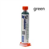 Green Welding UV Glue Curable Solder Mask 10CC For PCB BGA Circuit Board Protect Soldering Paste Flux Cream Welding Fluxes Oil