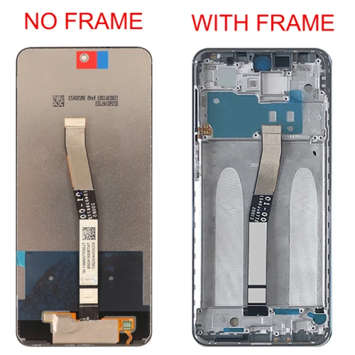 LCD For Xiaomi Redmi Note 9S LCD Display Screen With Frame For Xiaomi Redmi Note 9 PRO LCD Screen 10-Touch