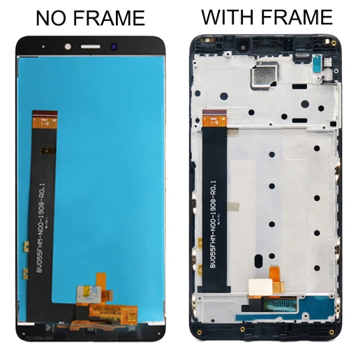 Display For Xiaomi Redmi Note 4 LCD Display With Frame Touch Screen Display On Redmi Note 4 MTK Helio X20 LCD Display Assembly