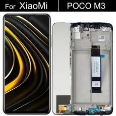 6.53  New LCD For XIAOMI POCO M3 LCD With Frame Display FHD Screen For POCO M3 Display LCD Screen M2010J19CT/CG
