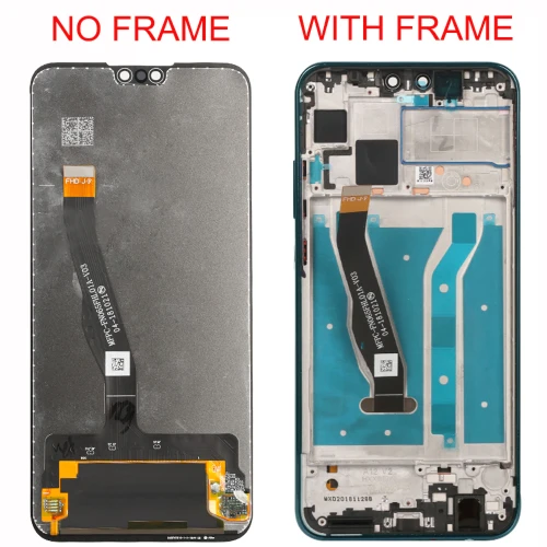 With Frame For Huawei Y8S JKM-LX1 LCD Display Original 6.5'' Display Replacement Touch Screen Digitizer Assembly For Y8S Display