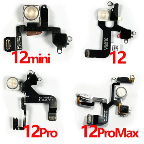 LED Flash Light FPC Sensor Flex Cable Repair Parts For iPhone 12 mini 12 Pro Max