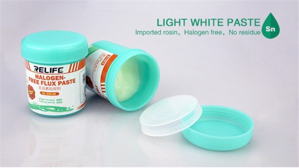 100G High Quality Halogen-Free RELIFE RL-559-IM Flux Paste For Motherboard SMT BGA Reballing Soldering Welding Repair Tools