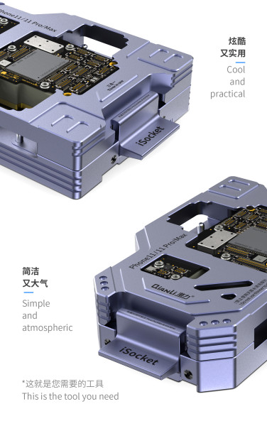 QIANLi iSocket 3 in 1 Motherboard Test Fixture For iPhone X XS MAX XR 11 11Pro Logic Board Diagnostic Test Repairing Tools Without Soldering