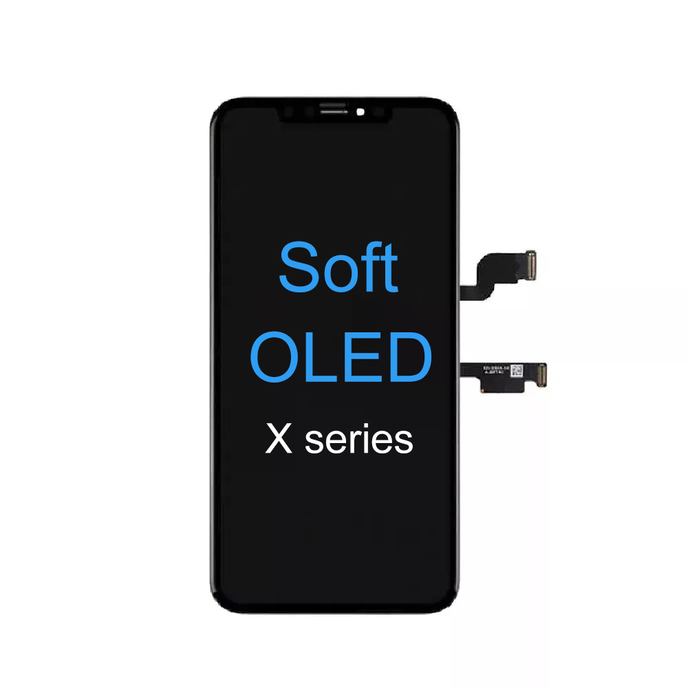 Soft OLED screen for iphone x xr xs max 11 pro max screen replacement