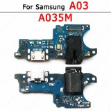 Original Charging Port For Samsung Galaxy A03 Core A03s A13 A23 A33 A53 A73 5G Charge Board Usb Connector PCB Plate Spare Parts