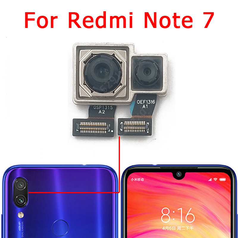 Camera Lens Mi Note Front Camera Back And Front Camera Module Flex