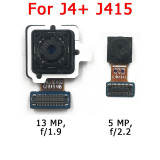 Original Front Rear Back Camera For Samsung Galaxy J4 Plus Core J400 J410 J415 Main Facing Camera Module Flex Replacement Parts