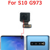 Original Front and Rear Back Camera For Samsung Galaxy S10 Plus S10e Lite Main Facing Camera Module Flex Replacement Spare Parts