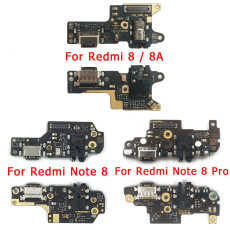 Original usb charge board for xiaomi redmi note 8 Pro 8A note8 charging port pcb dock connector flex replacement spare parts