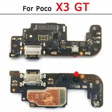 Original Charging Port For Xiaomi Poco X3 GT Charge Board USB PCB Dock Connector Replacement Spare Parts
