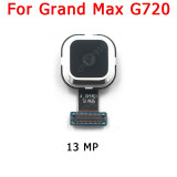 Original Front Rear Back Camera For Samsung Galaxy Grand Prime Plus Max Main Facing Camera Module Flex Cable Replacement Parts