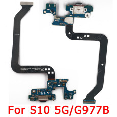 Original Charging Port for Samsung Galaxy S10 5G G977 USB Charge Board PCB Dock Connector Flex Cable Replacement Spare Parts