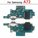Original Charging Port For Samsung Galaxy A02 A02s A12 A22 A32 A42 A52 A52s A72 5G Charge Board Usb Connector Plate Spare Parts