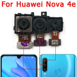 Original Front Rear View Back Camera For Huawei Nova 3 3i 3e 4e Main Facing Frontal Camera Module Flex Replacement Spare Parts