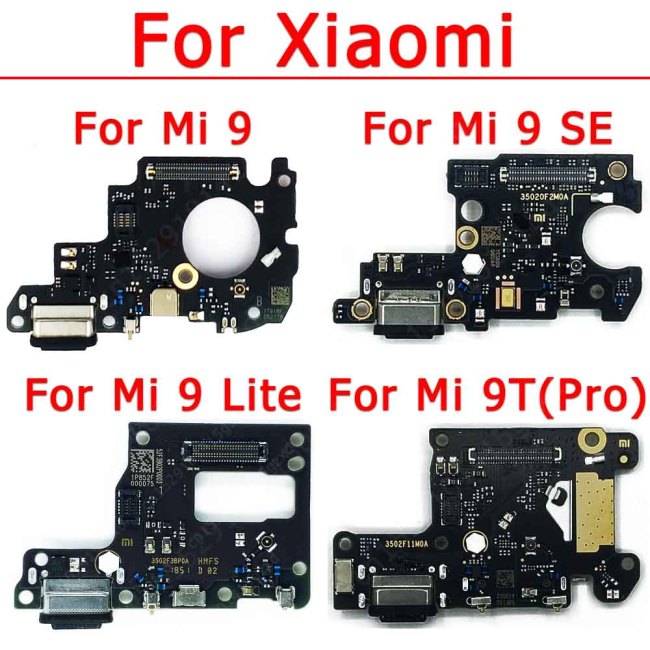 Original Usb Charge Board For Xiaomi Mi 9 Lite Mi9 SE 9T Pro Charging Port Pcb Dock Connector Repair Socket Plate Spare Parts