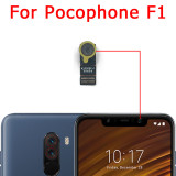 Original Front and Rear Back Camera For Xiaomi Mi Pocophone Poco F1 Main Facing Camera Module Flex Cable Replacement Spare Parts