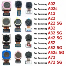 Rear Back Camera For Samsung Galaxy A02 A02s A12 A22 A32 A42 A52 A52s A72 5G Camera Module Backside Original Replacement Parts